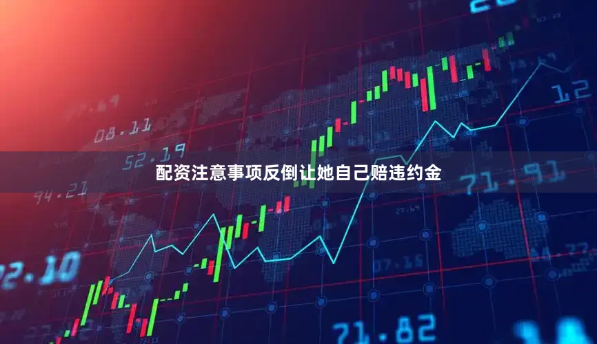 配资注意事项反倒让她自己赔违约金